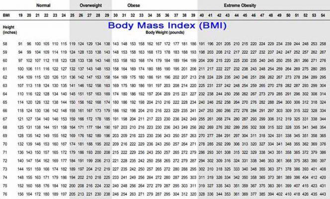 Body Mass Index BMI Las Vegas Diet .com